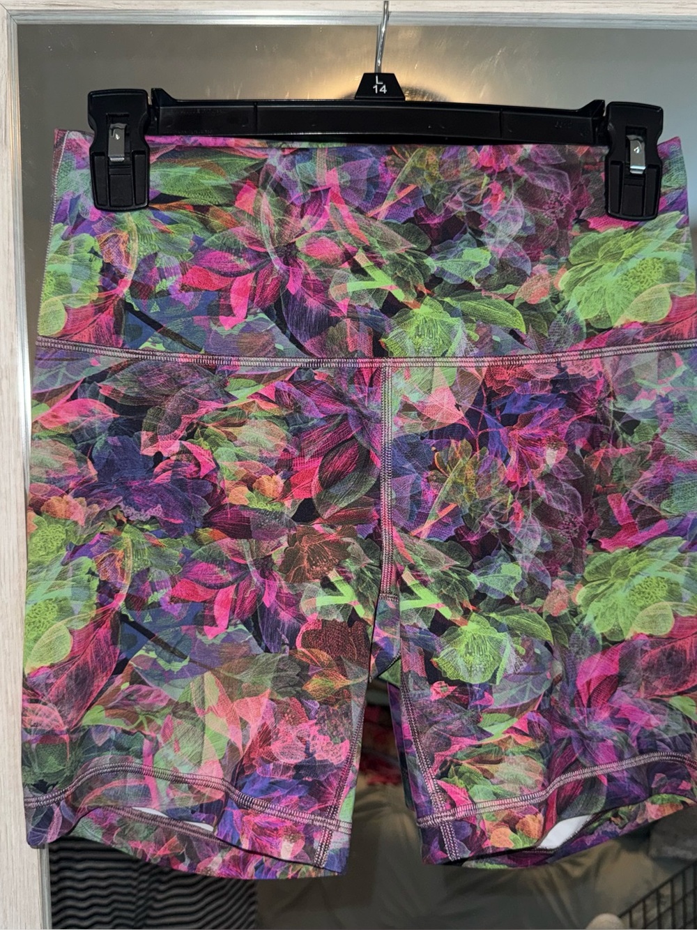 Lululemon Multicolor Biker Shorts